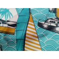 thumbnail image 5 of oneOone Cotton Poplin Turquoise Blue Fabric Nautical Craft Projects Decor Fabric Printed By The Yard 56 Inch Wide, 5 of 5