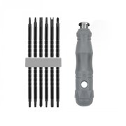 Multifunctional screwdriver set practical repair tool set portable screwdriver household screwdriver bit set telescopic interface screwdriver bit set