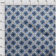thumbnail image 3 of oneOone Polyester Spandex Blue Fabric Moire Sewing Craft Projects Fabric Prints by Yard 56 Inch Wide, 3 of 4