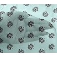thumbnail image 4 of oneOone Viscose Chiffon Fabric Floral Block Print Fabric BTY 42 Inch Wide, 4 of 4