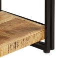 thumbnail image 3 of vidaXL 3-Tier Industrial Adult Bookcase - 140x30x80 cm - Solid Mango Wood, 3 of 5