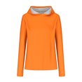 thumbnail image 4 of Timegard Womens Hoodies Plus Size Long Sleeve Thumb Hole Pullover Fall Casual Solid Color Comfy Tops, 4 of 5