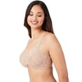 thumbnail image 4 of Wacoal Women's Halo Lace Full Coverage Underwire Bra, Toast, 40D, 4 of 4