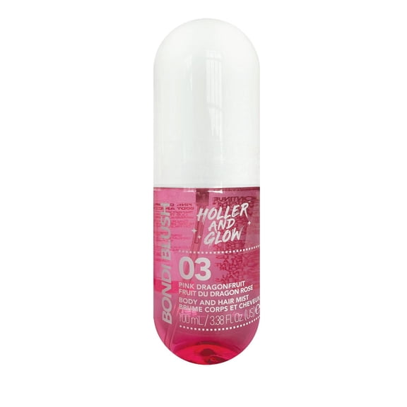 Holler & Glow Bondi Blush – Brume Corps & Cheveux au Fruit du Dragon Rose
