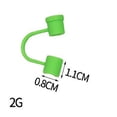 thumbnail image 3 of Straw Accessory Set Silicone Cover for Reusable Drinking for Travel Picnics Fitness Parties and Decoration, 3 of 5
