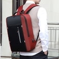 thumbnail image 5 of Cagogo Laptop Backpack, Business Slim Laptop Bag with USB Charging Port for Men Women, Water Resistant 16 Inch Computer Backpack, Durable Travel Backpack for College Study Work Office Commute, 5 of 5