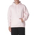 thumbnail image 2 of Mens ComfortBlend EcoSmart Pullover Hoodie Sweatshirt Pale Pink, 2 of 2