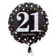 thumbnail image 2 of 70th Birthday Holographic Foil Balloon - Superior Float Time, Enhances Any Celebration!, 2 of 6