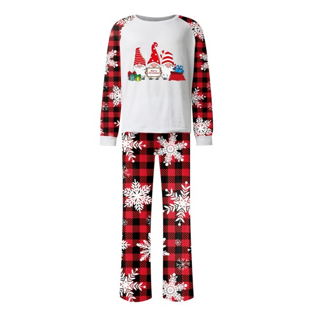 Pyjamas de Noël Assortis pour Hommes Ensembles de Pyjamas de Vacances pour la Famille