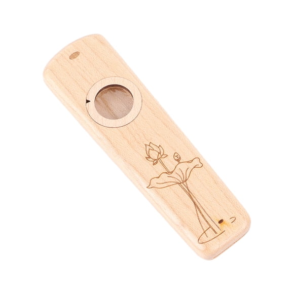 Katoo en Bois, Flûte Partenaire de Guitare Légère Portable, Cadeau d'Instrument de Musique, Fait Main, Facile à Jouer, Timbre Classique, Accompagnement Multifonctionnel