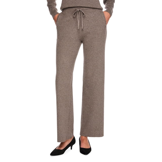 George Women's Ribbed Wide Leg Sweatpant