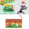 thumbnail image 4 of Milaget Animal Cloth Book Soft Tails Books Activity Crinkle Book Toys for Early Animals Skin, 4 of 9