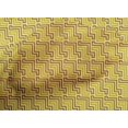 thumbnail image 4 of oneOone Cotton Poplin Fabric Greek Key Geometric Decor Fabric Printed BTY 56 Inches Wide, 4 of 4