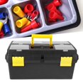 thumbnail image 3 of Storage G-559-3 Large Medium Plastic Toolbox Lockable Removable Storage Box Tool Case, 3 of 8