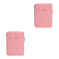 thumbnail image 3 of Youkk Stylish Protective Bags For Kindles Easy To Carry Well Protection Zip Closure E-Book Bag Exterior Pocket pink 6inch 2Set, 3 of 6