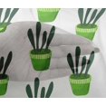 thumbnail image 5 of oneOone Viscose Chiffon Fabric Leaves & Floral Block Printed Fabric 1 Yard 42 Inch Wide, 5 of 5