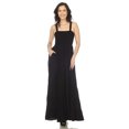 thumbnail image 1 of White Mark Robe Maxi à Volants Froncée pour Femme, 1 of 6