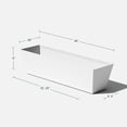 thumbnail image 2 of Veradek Pure Series Window Box 36" Plastic Planter, 2 of 7