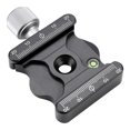 thumbnail image 2 of DE-50 Aluminum Alloy Quick Release Plate Clamp Camera Mount Adapter 3/8, 2 of 10
