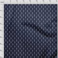 thumbnail image 3 of oneOone Silk Tabby Fabric Circle|Leaves & Paisley Block Printed Craft Fabric BTY 42 Inch Wide, 3 of 4