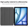 thumbnail image 3 of DWaybox Case for iPad Air 11‑inch (M4) 2026 Model A3460 – Slim Folio Cover with Adjustable Kickstand | Shockproof Protection & Ultra-Lightweight Hard Shell -Red, 3 of 4