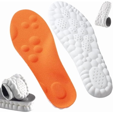 Steppers Insoles for Men Women, Massage Insole, Cloud Insole, Men's Comfortble Steppers Shoe Insoles Inserts, Memory Foam with Arch Surpport Insoles for Arch Pain