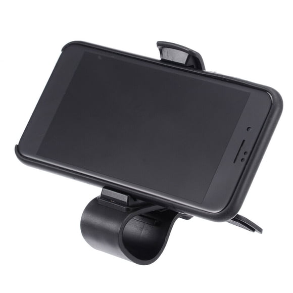 Langgg HUD Type Clip On Car Dashboard Mount GPS Cell Phone Holder Universal Adjustable Smartphone Antiskid Stand Bracket