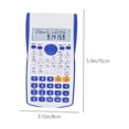 thumbnail image 3 of Professional Scientific Calculator with LCD Display Algebra Geometry Trigonometry Functions Battery Powered Multi-Line Math Tool for Office & Campus, 3 of 6