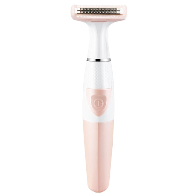 Electric Bikini Hair Trimmer Handheld Battery Powered Armpit Hair Remover Leg Hair Shaver Body Hair Razor for Woman Girls Home