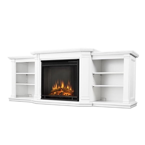 Real Flame Canada Velmont Electric Fireplace Entertainment Unit in White