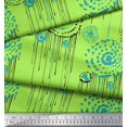 thumbnail image 2 of Soimoi Rayon Crepe Fabric Brush Stroke Abstract Printed Fabric 1 Yard 46 Inch Wide, 2 of 3