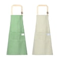 thumbnail image 1 of Household Kitchen Cotton Linen Fouling Apron Cute And Sleeveless Smock, Stain Work Clothes, Apron, 1 of 2