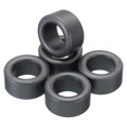 thumbnail image 1 of Unique Bargains Ferrite Toroid Core, Toroid Core 1.2' ODx0.7' IDx0.6' H, Black 5 Pack, 1 of 5