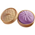 thumbnail image 1 of 1PC Sticky Slow Rising Squishing Dumpling , 3.94 Inch,Assorted Colors Dumpling Squeeze Toys, Realistic Food Squishies Relief Fidget Toys for Decompression Anxiety Relaxation(Purple), 1 of 9