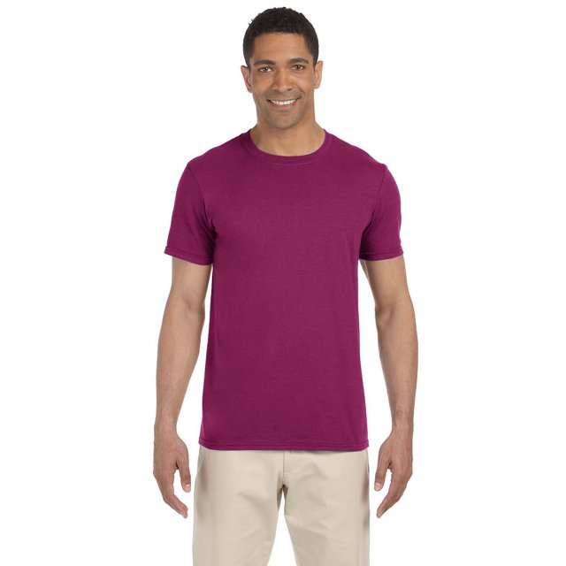 Gildan Men's Softstyle Preshrunk Tearaway Label T-Shirt, Style G64000