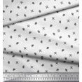 thumbnail image 3 of Soimoi Rayon Fabric Floral,Cross Bones & Skull Decor Fabric Printed Yard 56 Inch Wide, 3 of 3