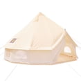 thumbnail image 1 of VEVOR Yurt Tent 9.84ft / 3m, Cotton Canvas Bell Tent with Wall Stove Jacket Glamping Tent Waterproof Bell Tent for Family Camping Outdoor Hunting in 4 Seasons, 1 of 9