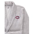 thumbnail image 3 of NHL Men's Sleep Robe | Montreal Canadiens Bathrobe with Adjustable Belt  L-XL, 3 of 5