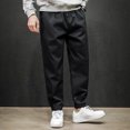 thumbnail image 4 of Pantalon Homme Décontracté Homme Couleur Pantalon Décontracté Cordon de Serrage Bouche Randonnée Pantalon de Travail Vêtements d'Extérieur en Liquidation, 4 of 8