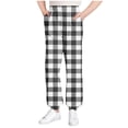 thumbnail image 2 of Cowsor Girls Graphic Print Sweatpants Athletic Drawstring Joggers Cute Track Pants with Pockets for Kids, 2 of 6