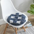 thumbnail image 2 of Coussin de Siège Rond Style Rustique 15.8”x15.8” pour Canapé, Chaise, Baie Vitrée, Jardin, Maison, Cuisine, Bureau, 2 of 5