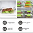 thumbnail image 5 of TechGen Premium Borosilicate Glass Food Storage Containers with Snap Locking Lids, 10 pack, 5 of 5