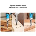 thumbnail image 3 of Drill Press Mortising Attachment, Square Hole Drill Bit Adapter  Compatibility  for Furniture Making, 3 of 7