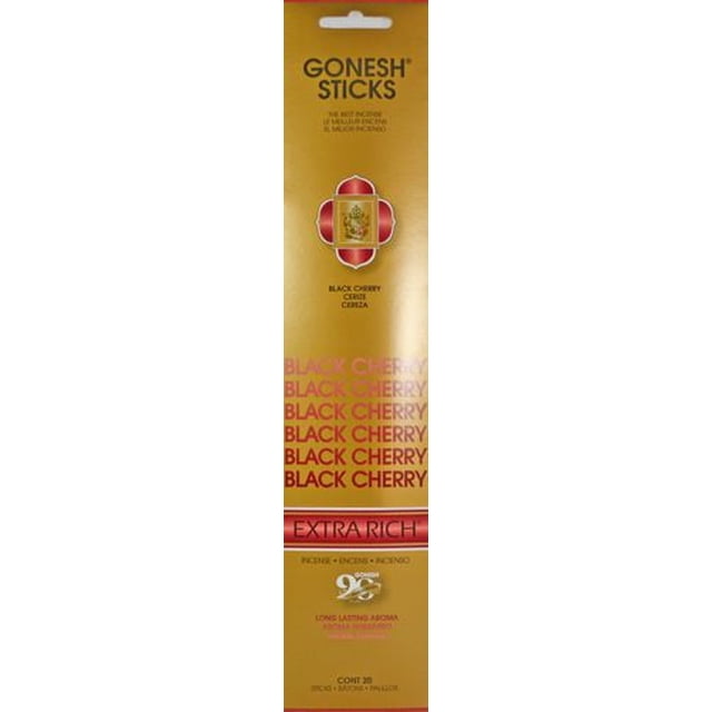 Bâtonnets d’encens Gonesh – Cerise noire
