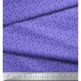 thumbnail image 2 of Soimoi Purple Rayon Fabric Brush Stroke Abstract Decor Fabric Printed Yard 42 Inch Wide, 2 of 3
