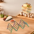 thumbnail image 4 of QTOCIO Stainless Steel Wavy Taco Stand Taco Stand Taco Stand, 4 of 4