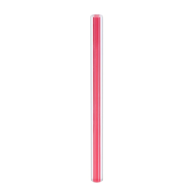 Almencla Acrylic Pool Cue Ferrule Billiard Accessories Compact Professional Solid Rod Red