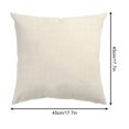 thumbnail image 2 of ZheElen Taie d'Oreiller Résistante aux Rides en Polyester pour Canapé Housse de Coussin Décorative Durable et Facile d'Entretien W0081-12, 2 of 6