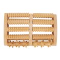 thumbnail image 2 of Foot Wood Massager, Muscle Relax Lozenge Shape Gear  Exquisite Workmanship Stimulate Acupoints Foot Massager Stress  for Nursing Home, 2 of 7