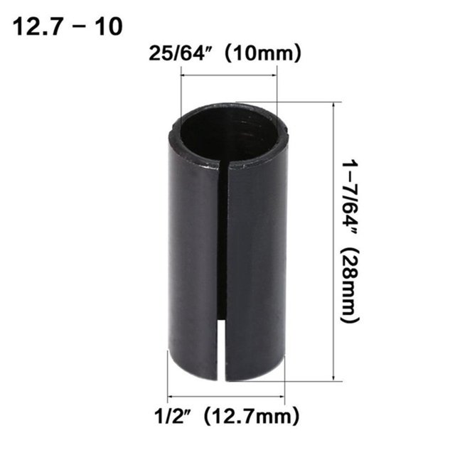 CNC Router Bit High Precision Adapter Collet Milling Cutter Tool Adapters Holder